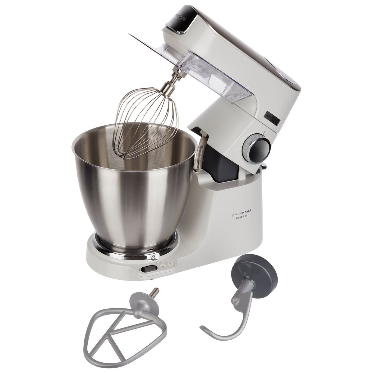 Kenwood Chef KVL65.001WH Stand Mixer with 6.7 Litre Bowl - White