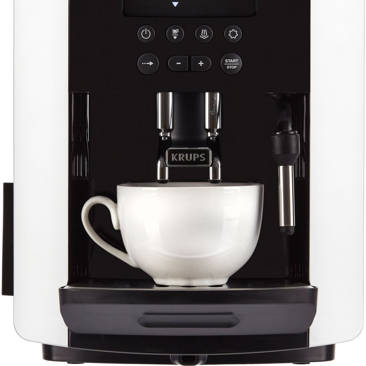 Krups Arabica Digital EA817840 Bean to Cup Coffee Machine - Silver