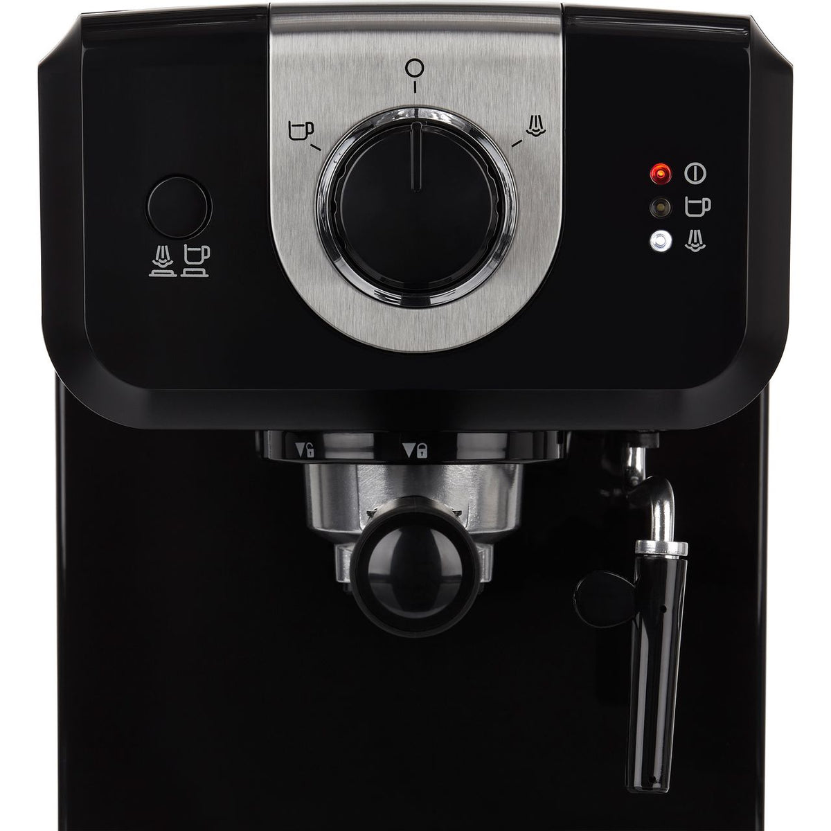 Krups Opio Steam and Pump XP320840 Espresso Coffee Machine - Black