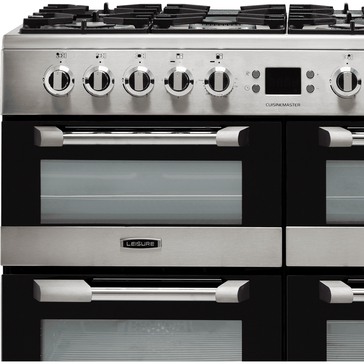 Leisure Cuisinemaster CS100F520X 100cm Dual Fuel Range Cooker - Stainless Steel - A-A-A Rated