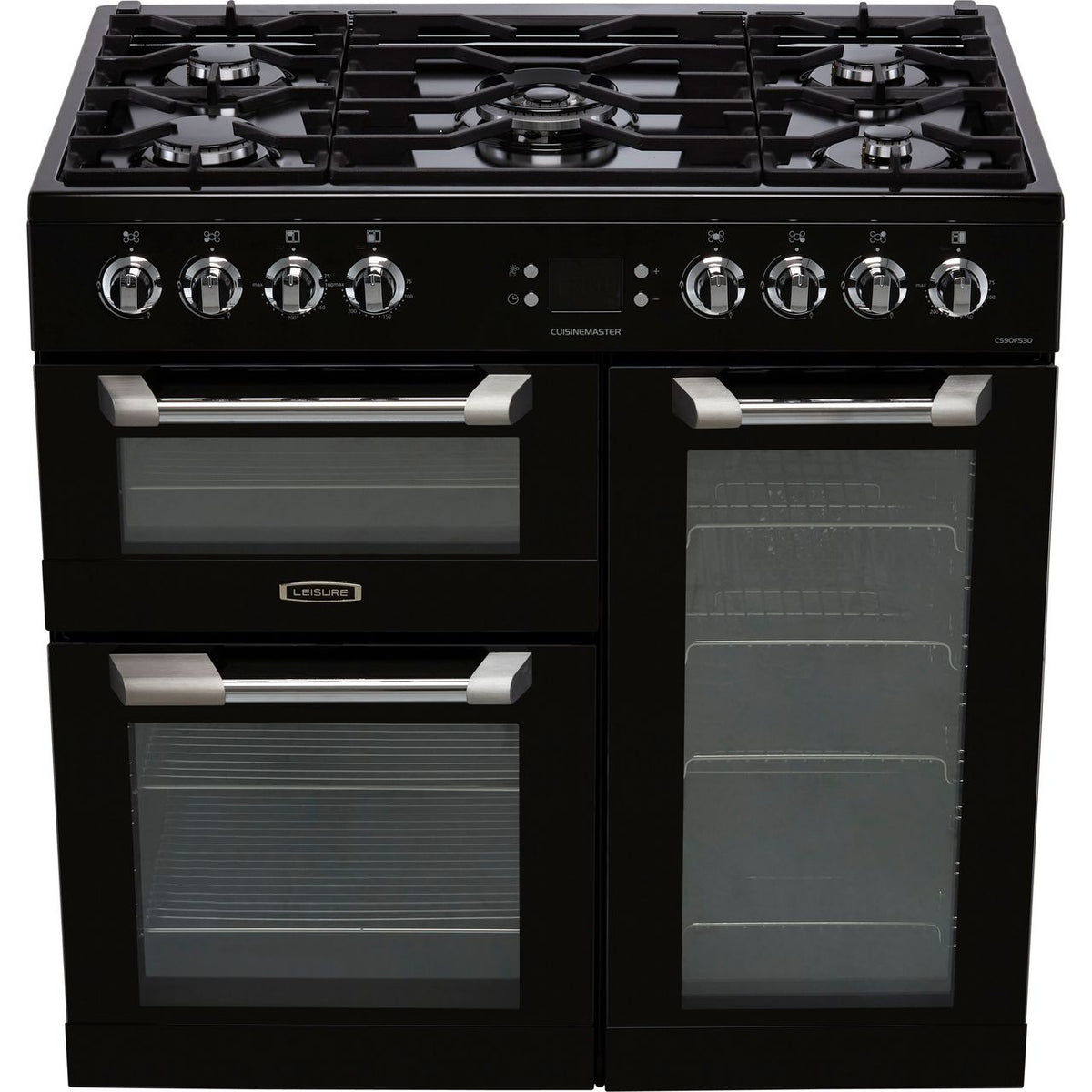 Leisure Cuisinemaster CS90F530K 90cm Dual Fuel Range Cooker - Black - A-A-A Rated