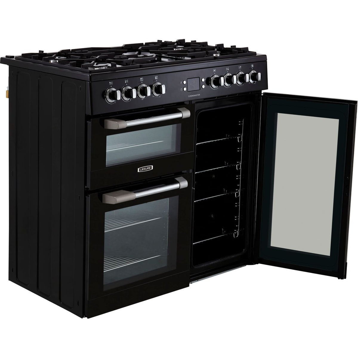 Leisure Cuisinemaster CS90F530K 90cm Dual Fuel Range Cooker - Black - A-A-A Rated