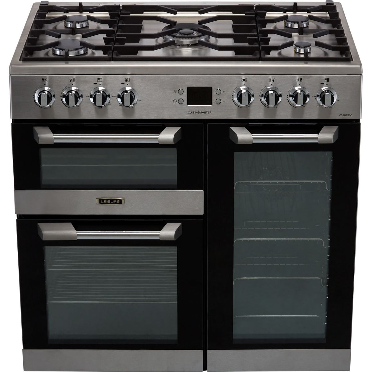 Leisure Cuisinemaster CS90F530X 90cm Dual Fuel Range Cooker - Stainless Steel - A-A-A Rated