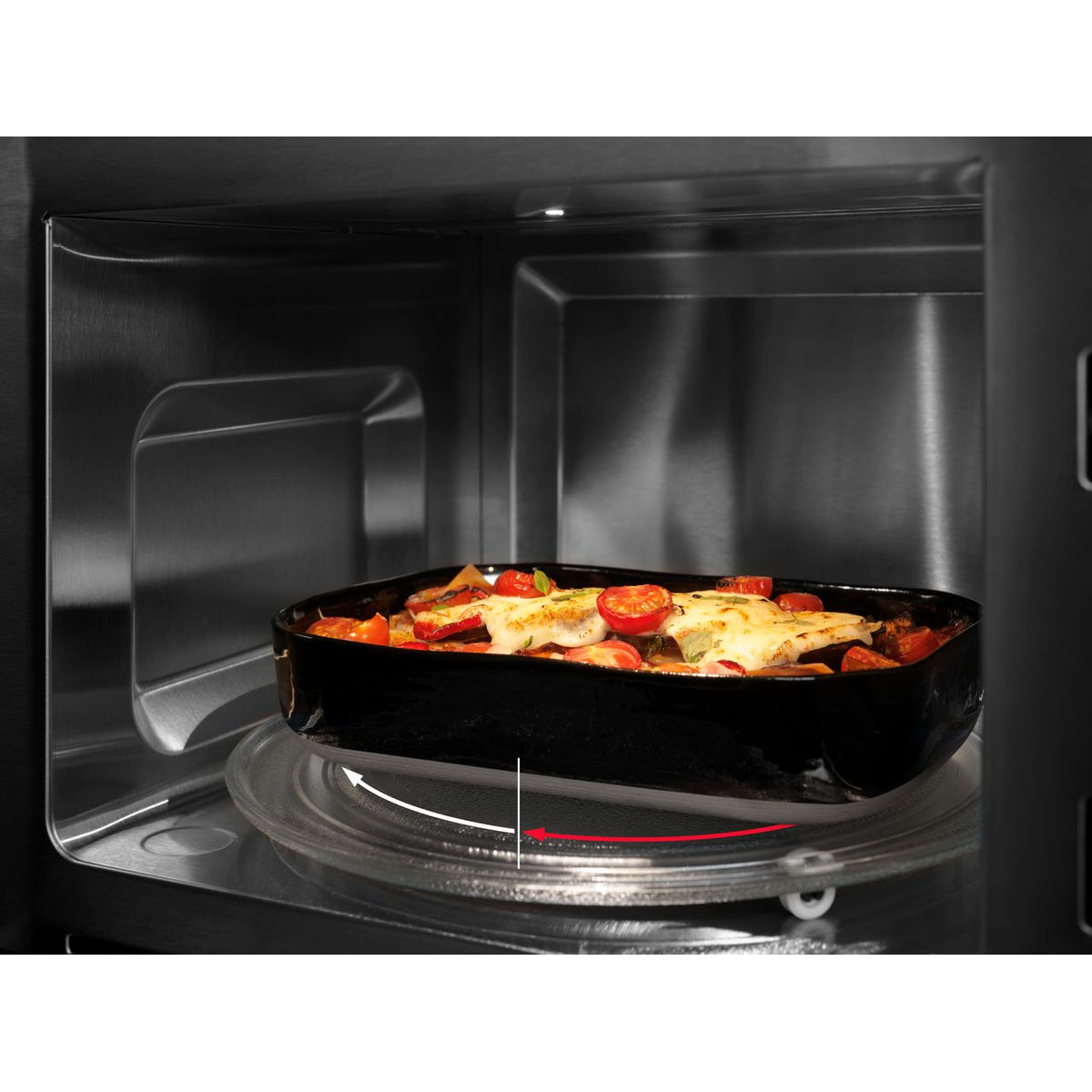 AEG MBB1756SEM Built In Microwave - Stainless Steel