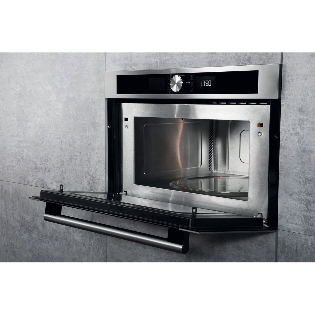 Hotpoint Class 4 MD454IXH Built In Microwave With Grill - Stainless Steel