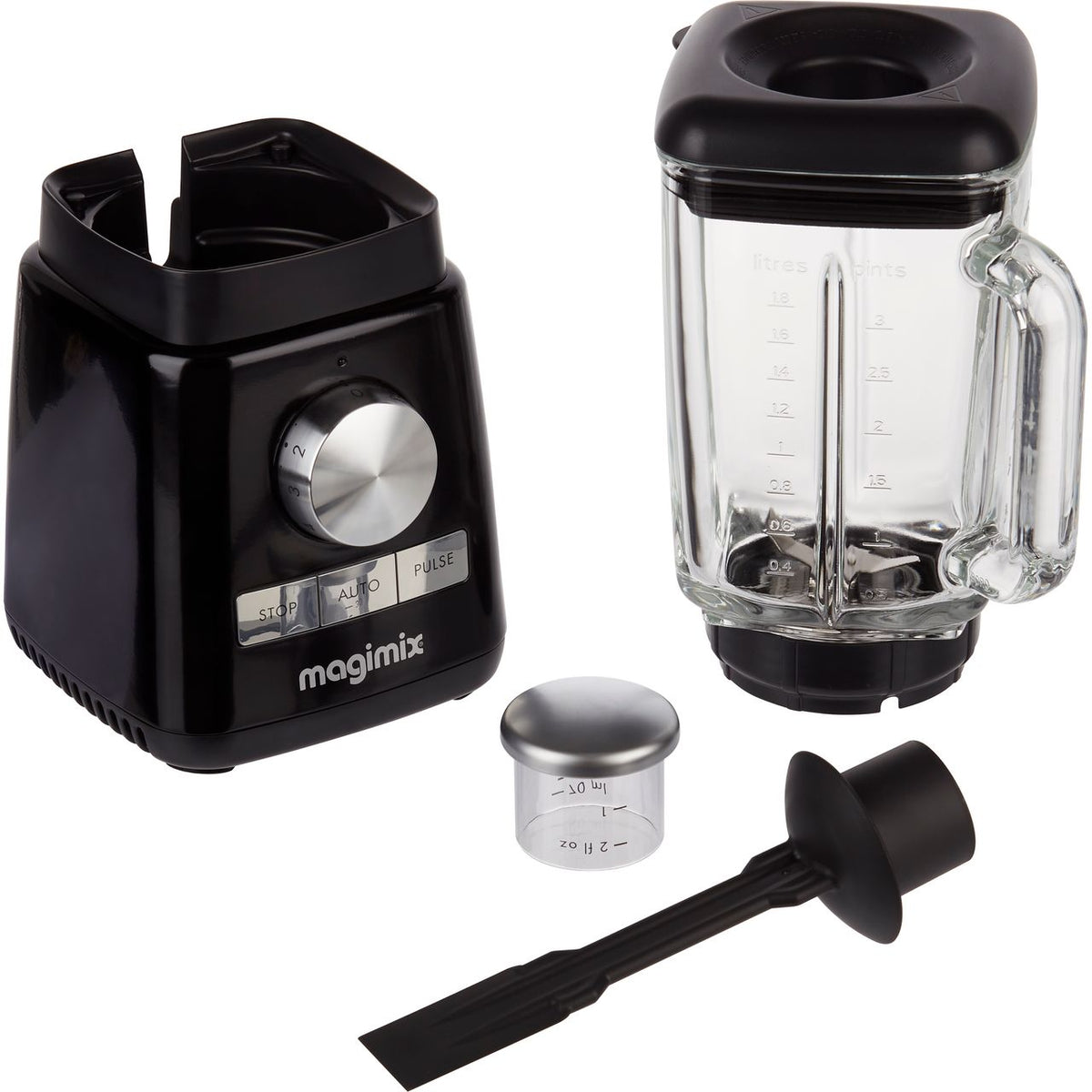 Magimix Power 11628 1.8 Litre Blender with 2 Accessories - Black