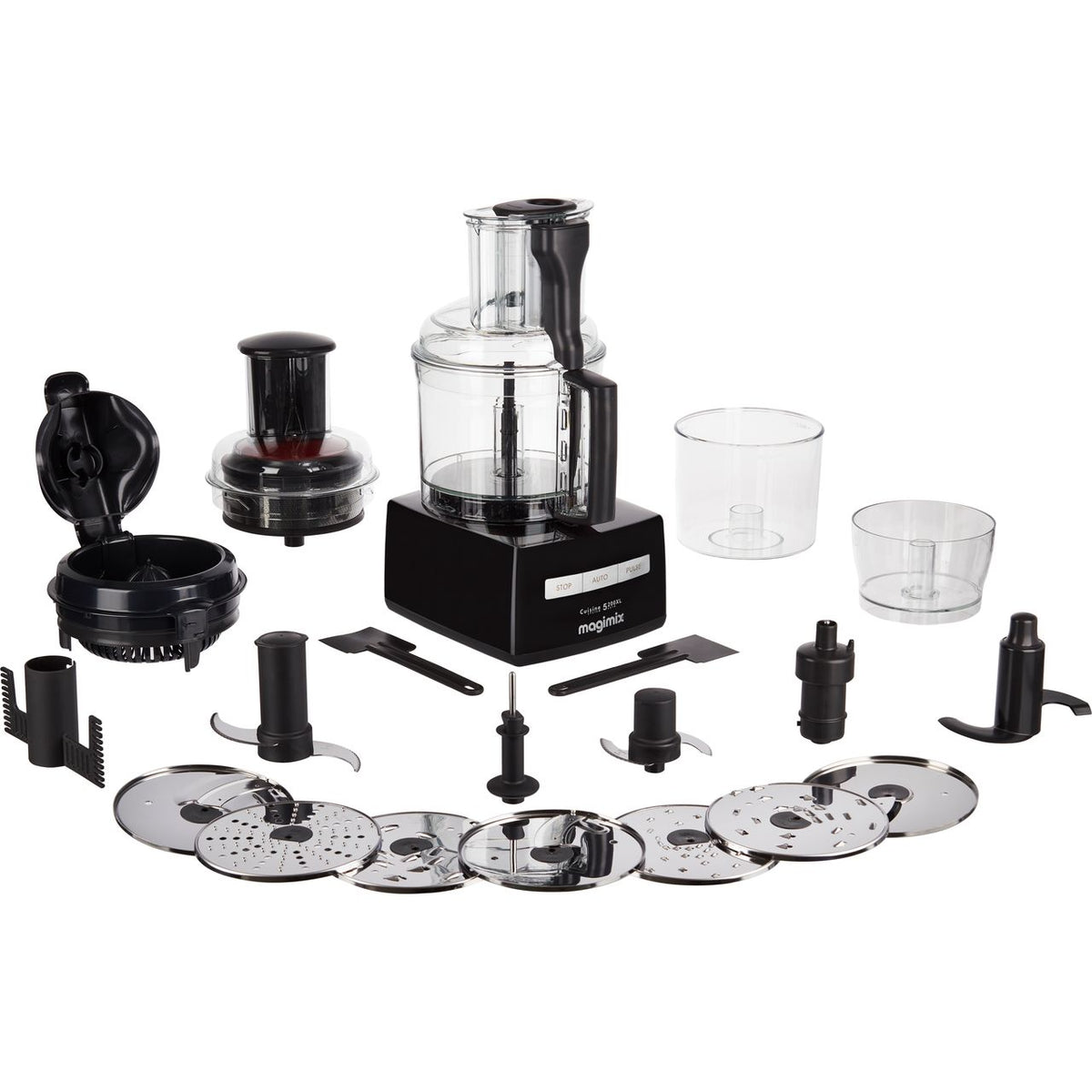 Magimix 5200XL Premium 18712 3.6 Litre Food Processor With 13 Accessories - Black