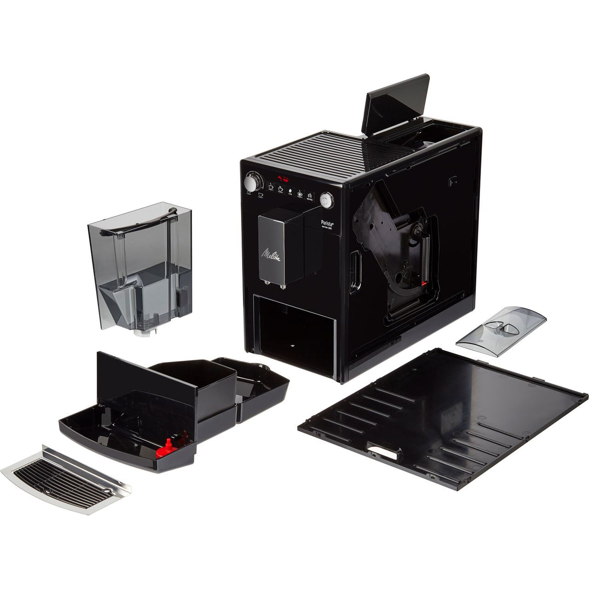 Melitta Purista Black F230-102 6766034 Bean to Cup Coffee Machine - Black