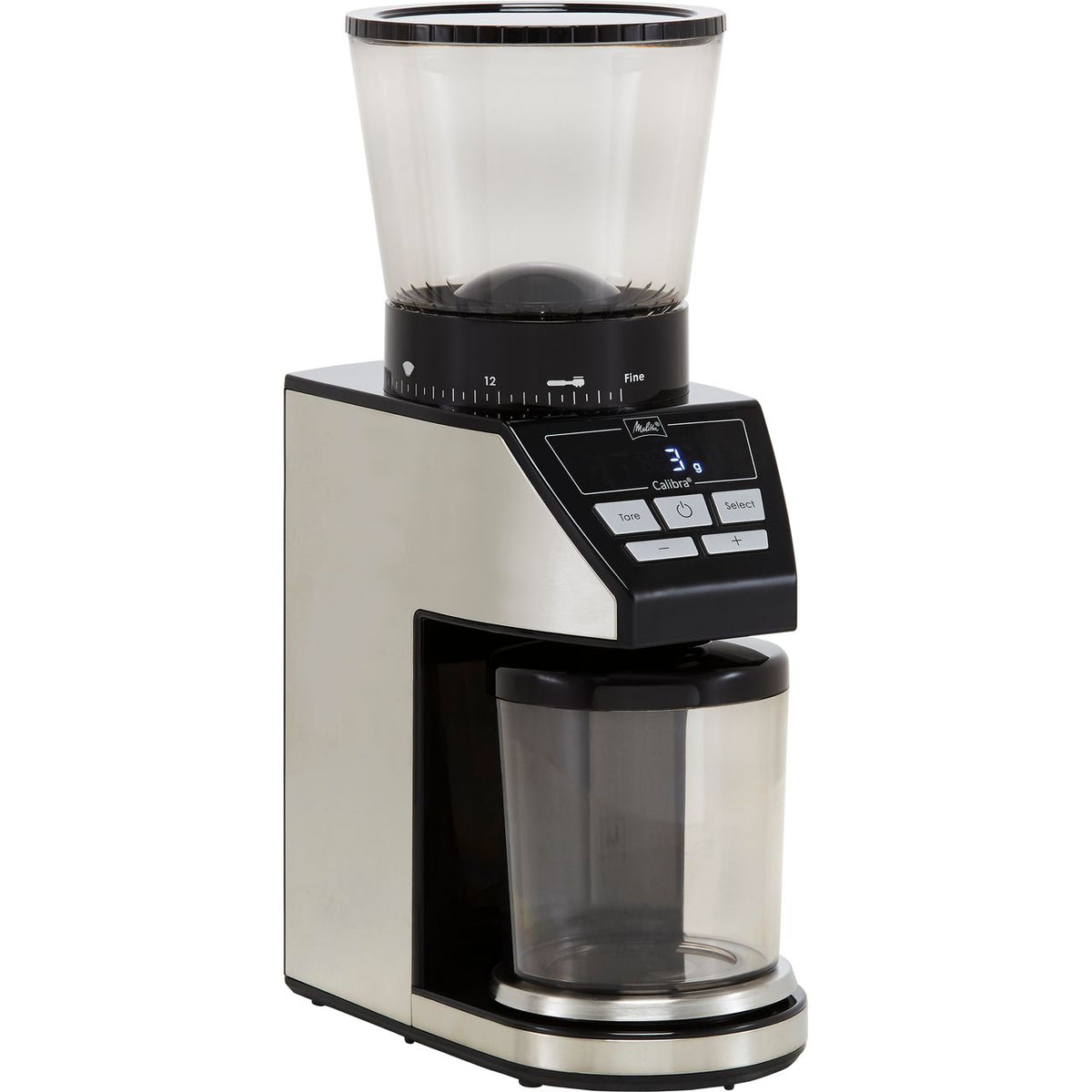 Melitta Calibra 6766579 - Black - Stainless Steel