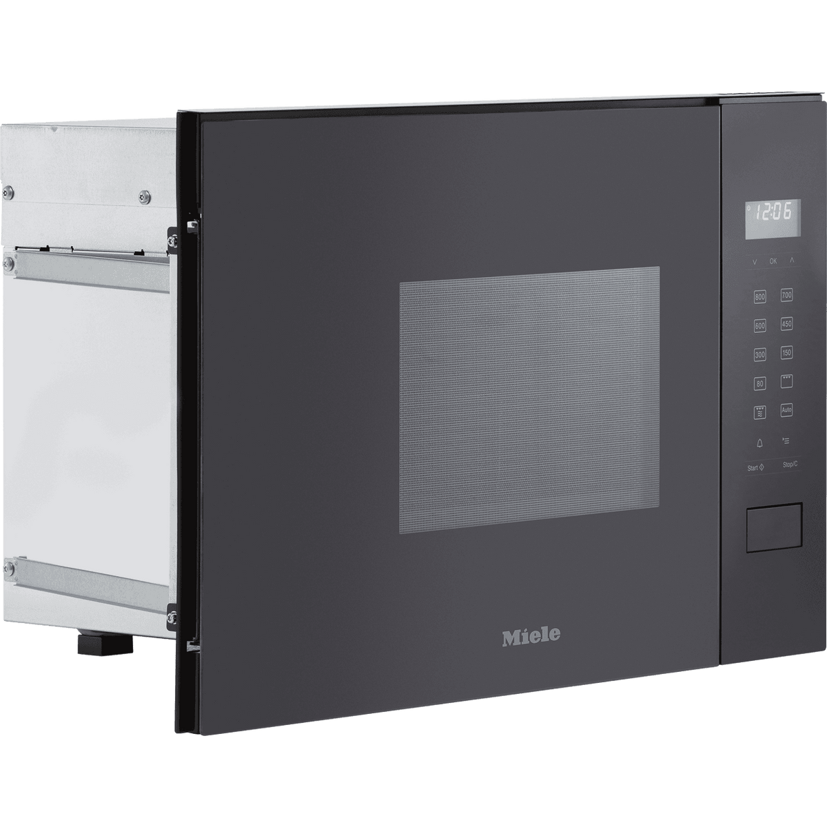 Miele M2234SC Built In Microwave With Grill - Obsidian Black