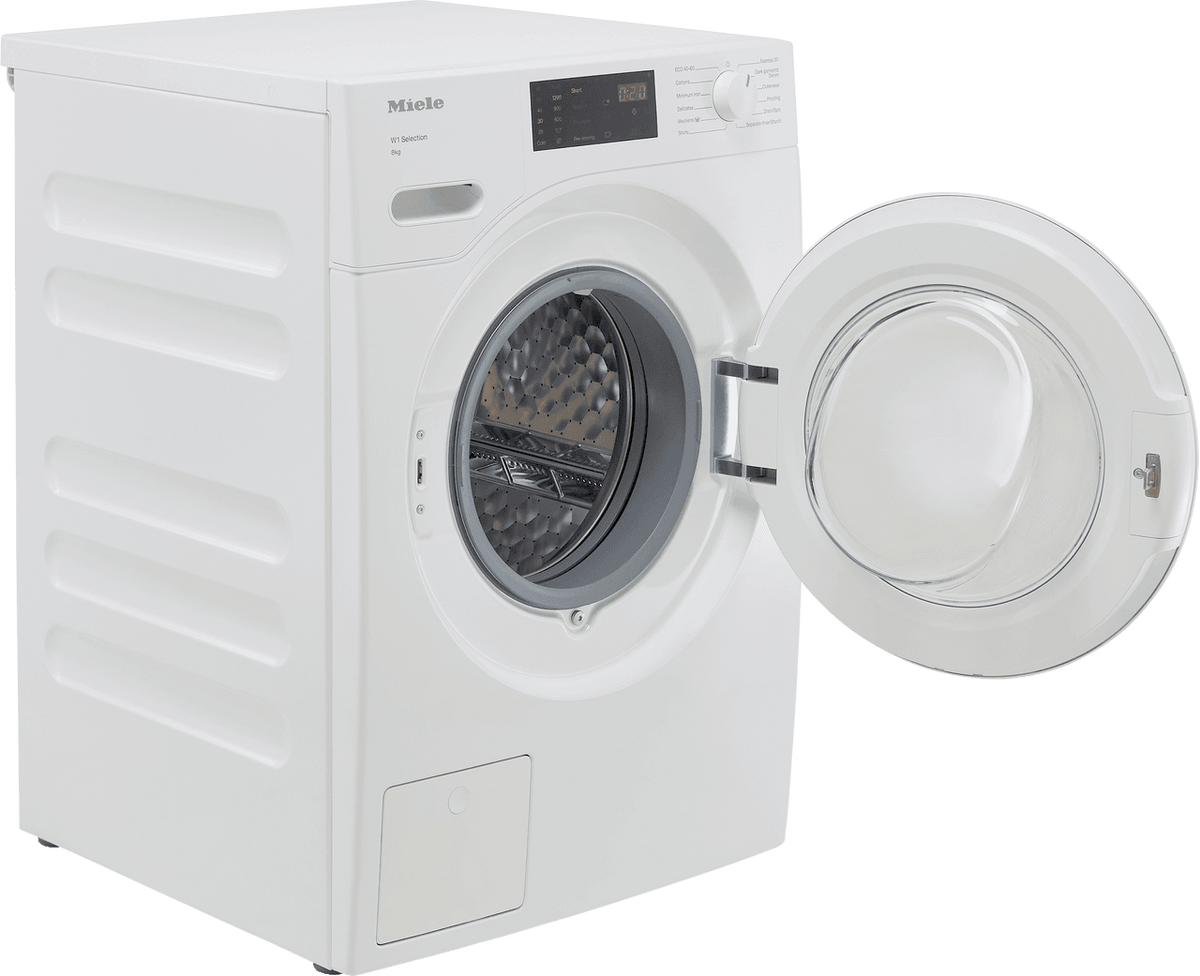 Miele WSD023WCS 8kg Washing Machine with 1400 rpm - White - A Rated