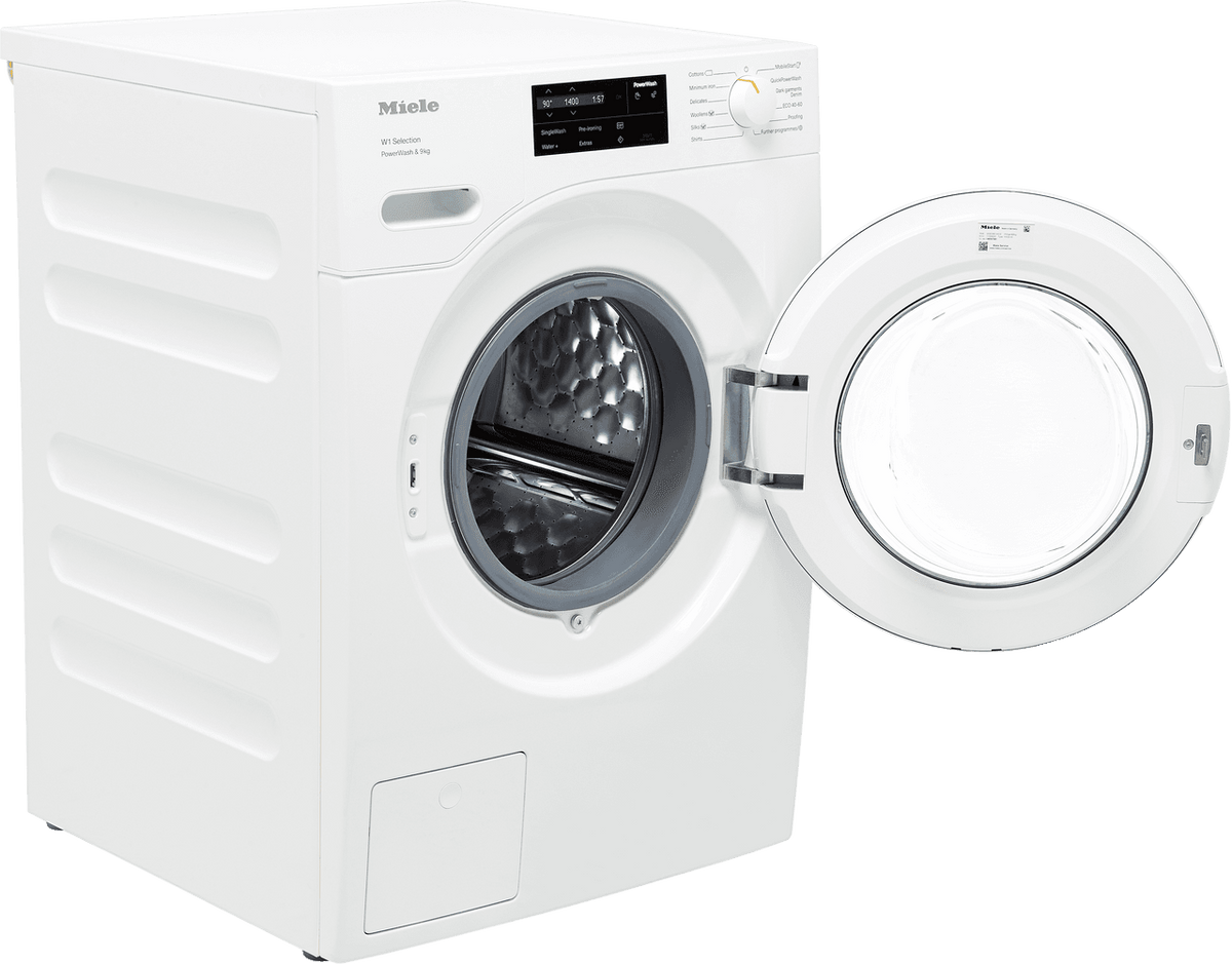 Miele W1 WSG363 9kg Washing Machine with 1400 rpm - White - A Rated