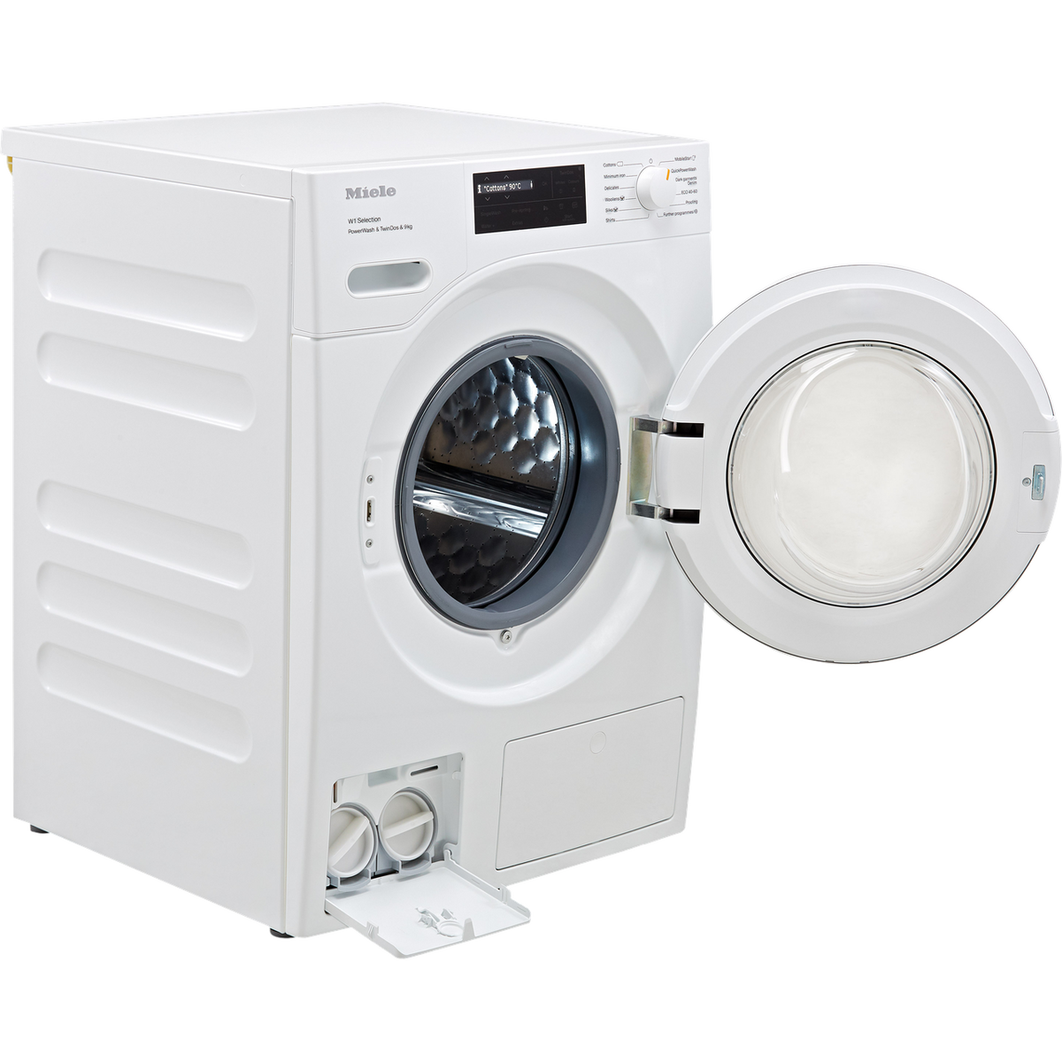 Miele W1 WSI863 9kg Washing Machine with 1600 rpm - White - A Rated