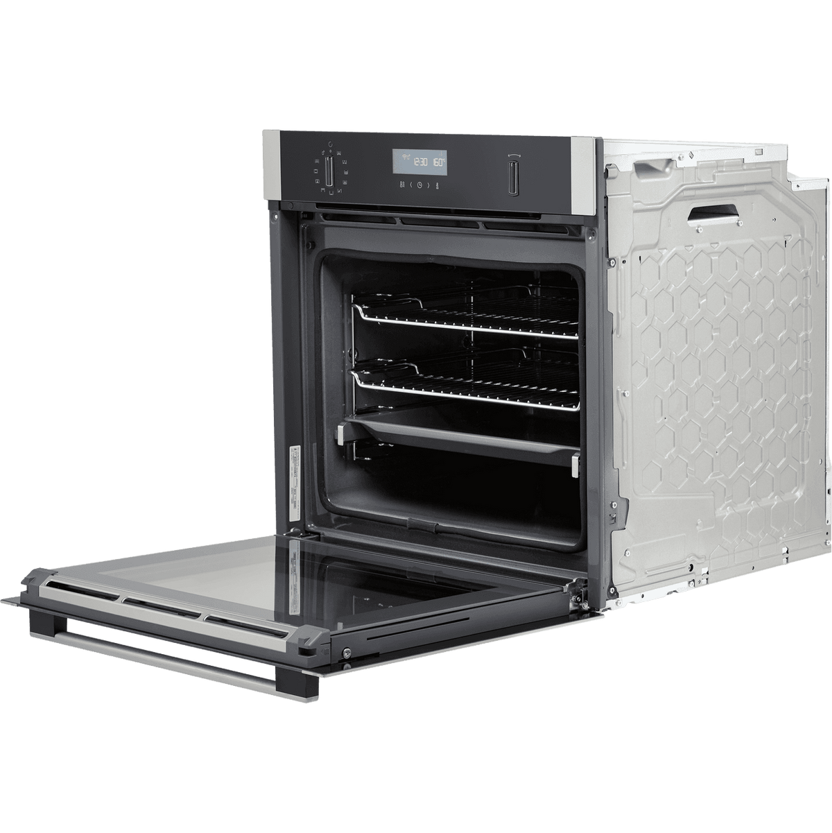 NEFF N50 B2ACH7HH0B Wifi Connected Built In Electric Single Oven with Pyrolytic Cleaning - Stainless Steel - A Rated