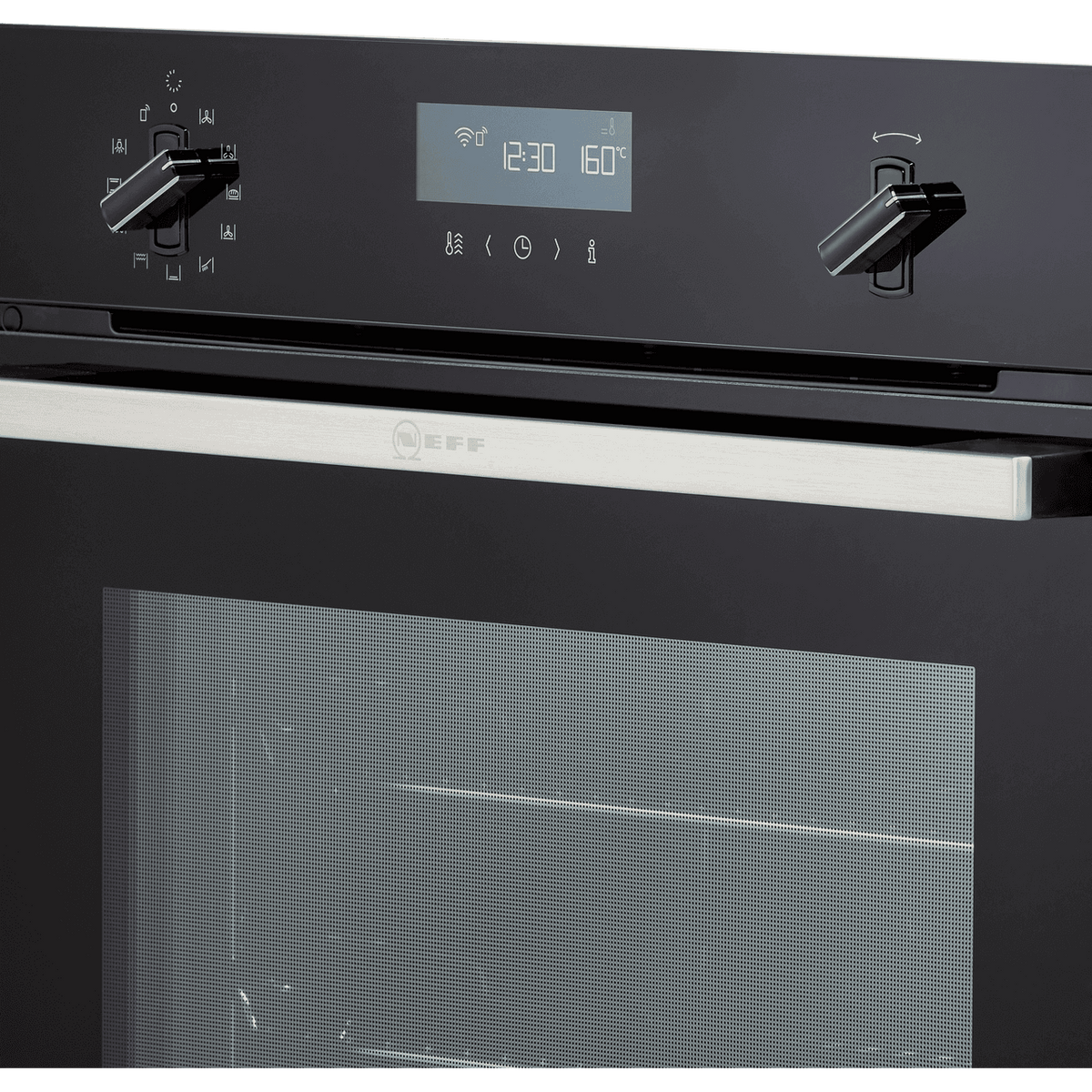 NEFF N50 B2ACH7HH0B Wifi Connected Built In Electric Single Oven with Pyrolytic Cleaning - Stainless Steel - A Rated