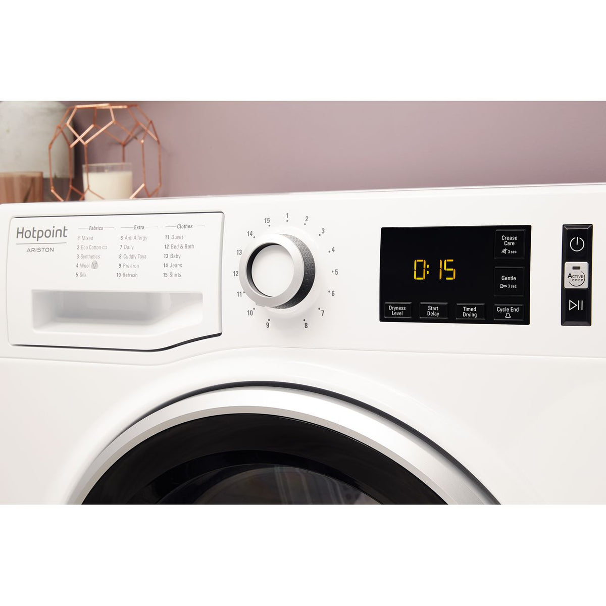 Hotpoint NTM1192SKUK 9Kg Heat Pump Tumble Dryer - White - A++ Rated