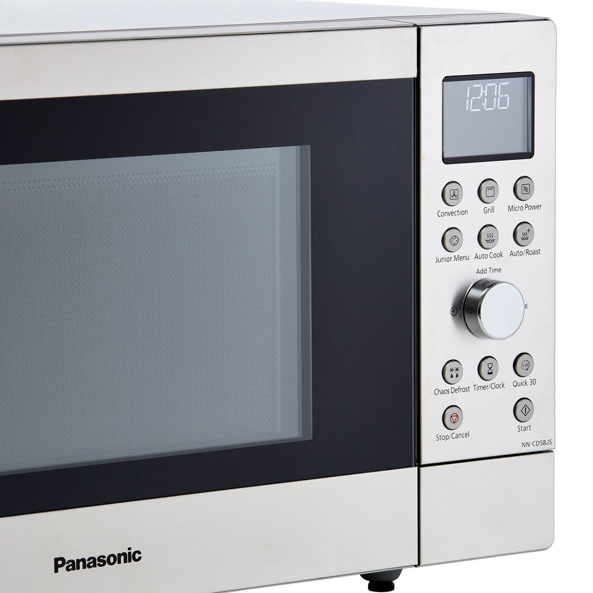 Panasonic NN-CD58JSBPQ 27 Litre Combination Microwave Oven - Stainless Steel