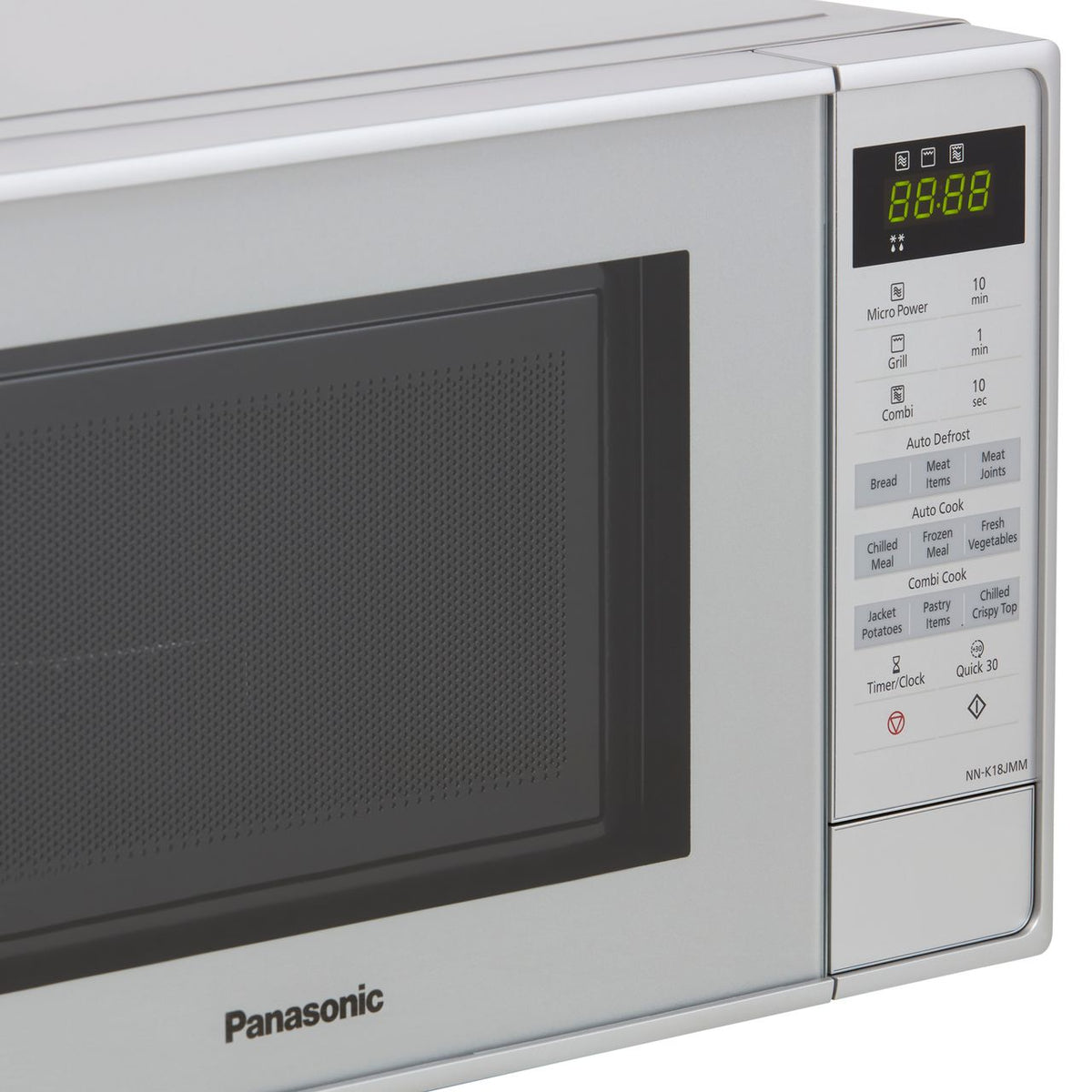 Panasonic NN-K18JMMBPQ 20 Litre Microwave With Grill - Silver