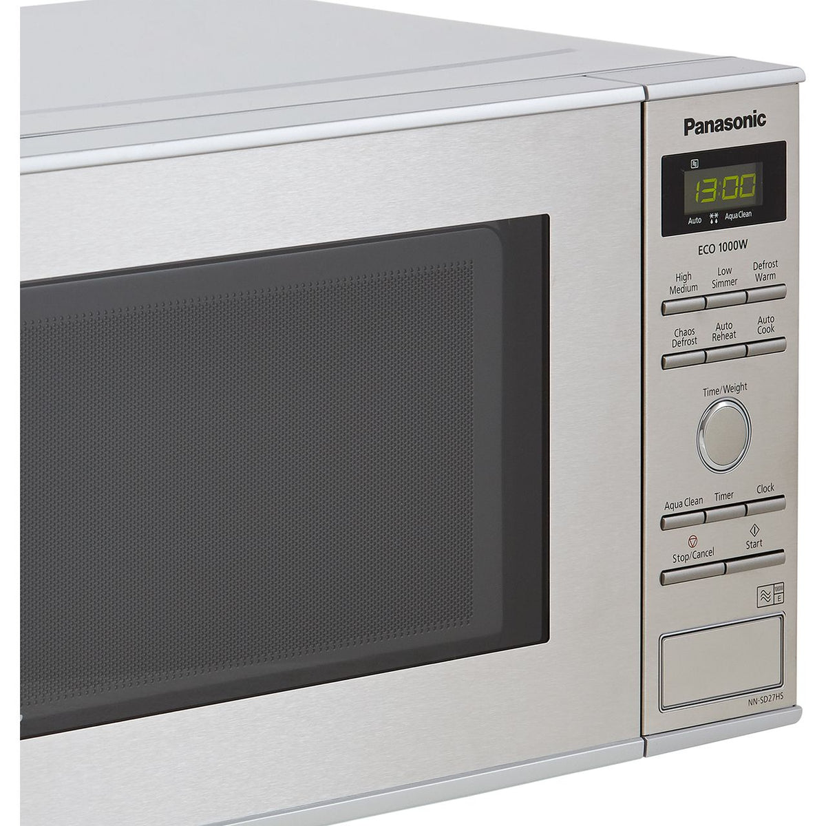 Panasonic NN-SD27HSBPQ 23 Litre Microwave - Stainless Steel