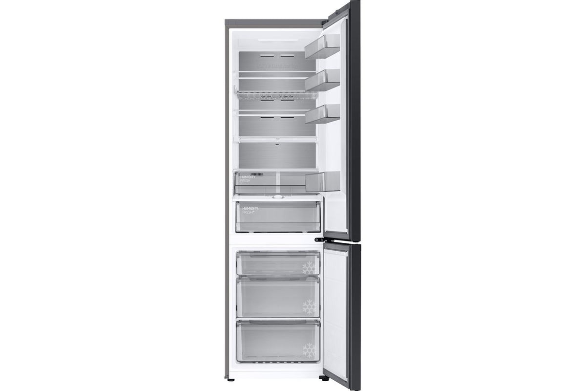 Samsung Bespoke RB38A7CGTS9 70-30 Frost Free Fridge Freezer - Silver - A Rated