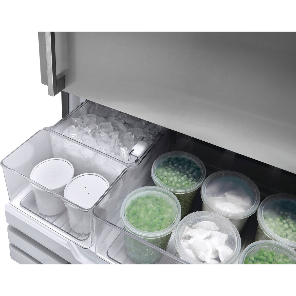 Fisher & Paykel RF522BLXFDU5 70-30 Total No Frost Fridge Freezer - Silver - F Rated