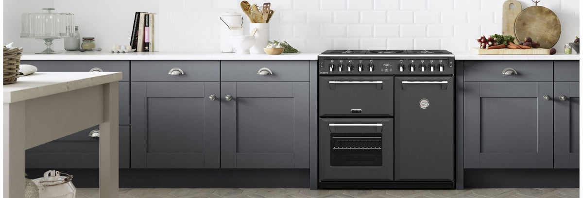 Stoves Richmond S900DF 90cm Dual Fuel Range Cooker - Anthracite - A-A-A Rated