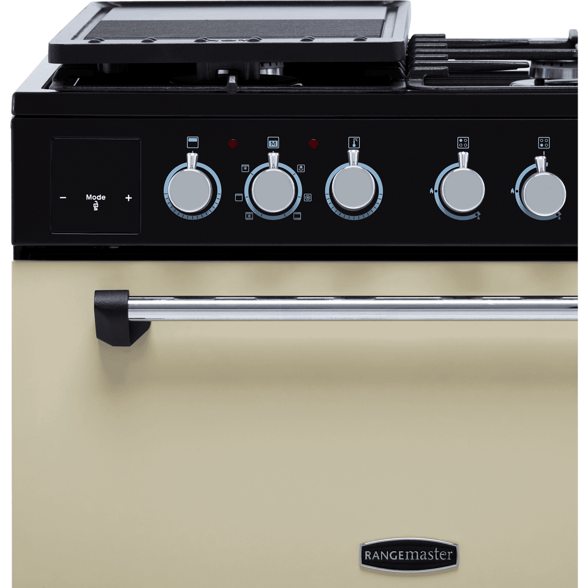 Rangemaster Classic 60 CLA60DFFCR-C Dual Fuel Cooker - Cream - Chrome - A-A Rated