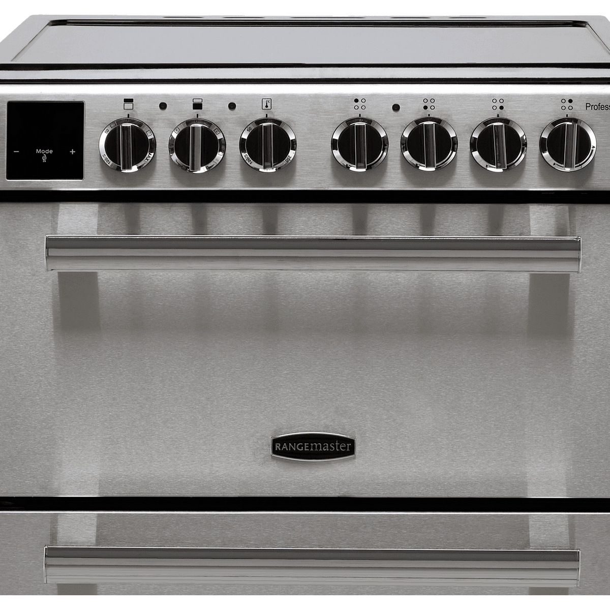 Rangemaster Professional Plus 60 PROPL60ECSS-C Electric Cooker with Ceramic Hob - Stainless Steel - Chrome - A-A Rated