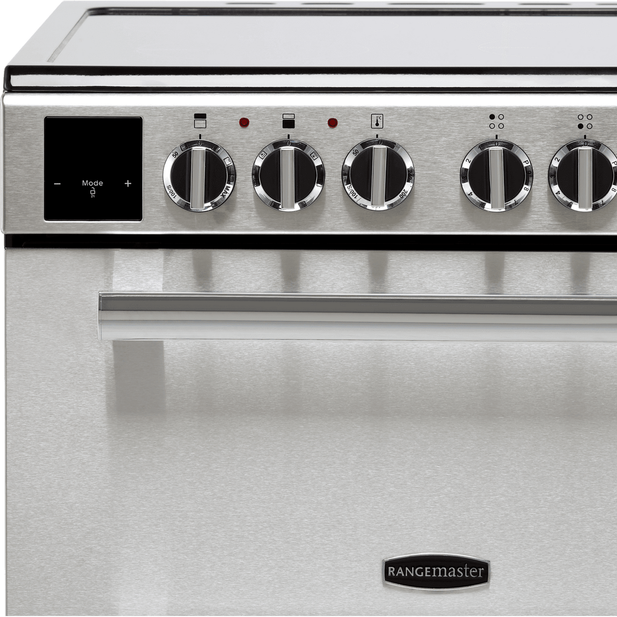 Rangemaster Professional Plus 60 PROPL60EISS-C Electric Cooker with Induction Hob - Stainless Steel - Chrome - A-A Rated