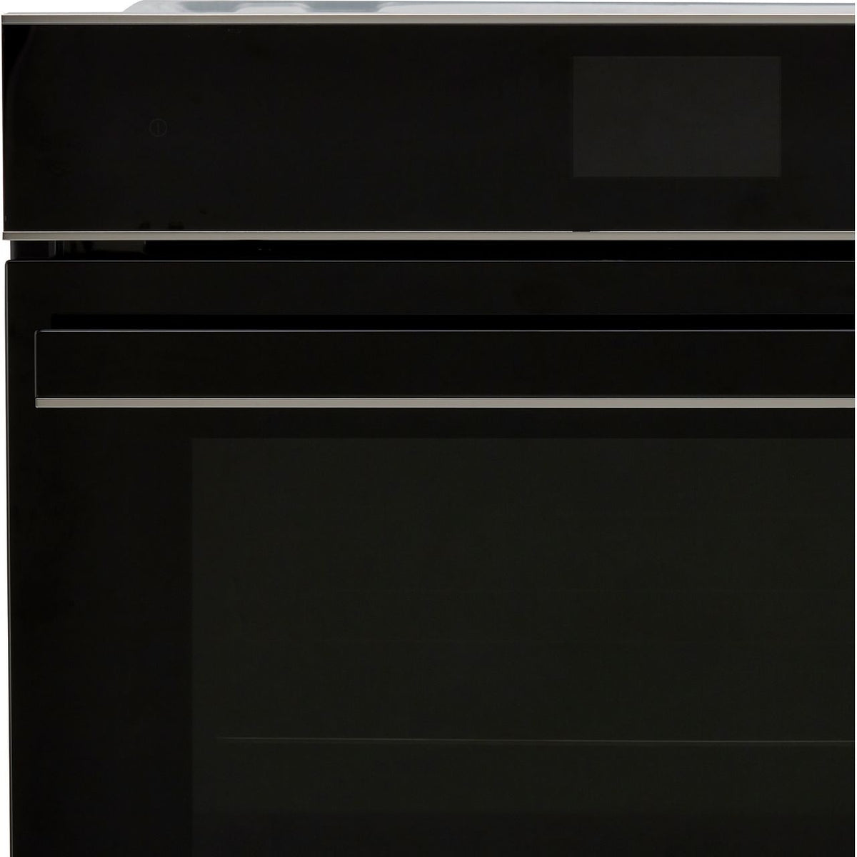 Smeg Dolce Stil Novo SF4604WVCPNX Built In Compact Steam Oven - Black - Stainless Steel