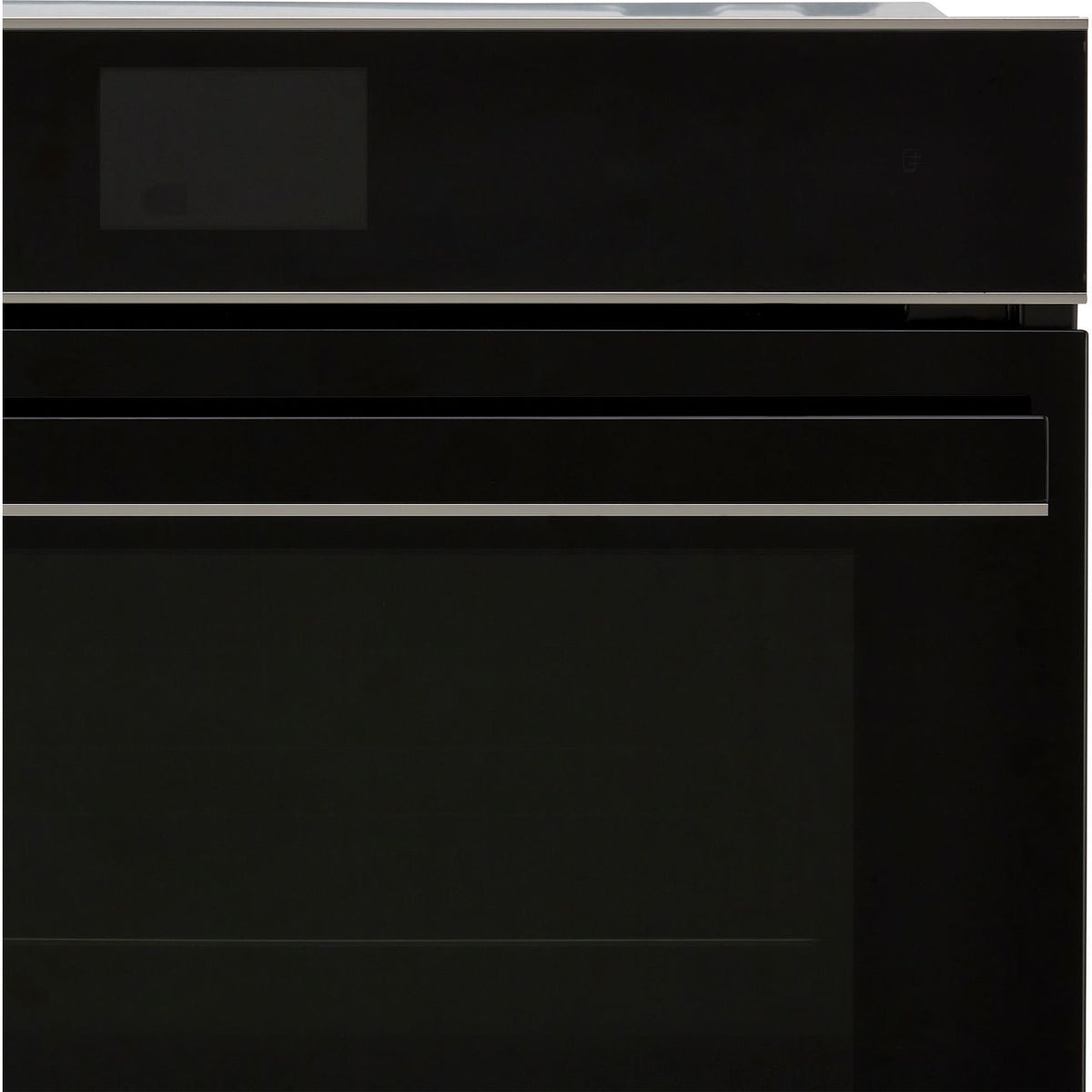 Smeg Dolce Stil Novo SF4604WVCPNX Built In Compact Steam Oven - Black - Stainless Steel