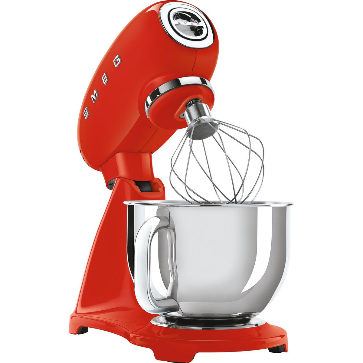 Smeg 50's Retro SMF03RDUK Stand Mixer with 4.8 Litre Bowl - Red