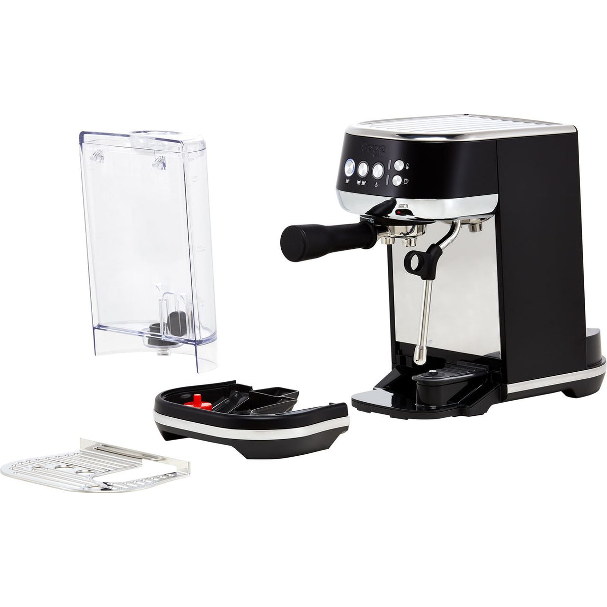 Sage The Bambino Plus SES500BTR Espresso Coffee Machine - Black Truffle