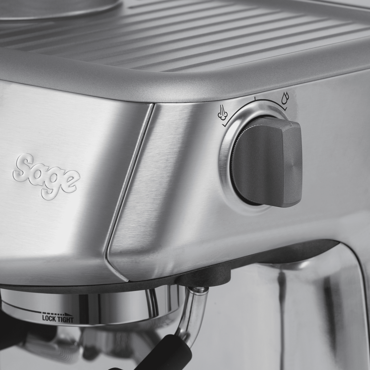 Sage The Barista Pro™ SES878BSS Espresso Coffee Machine with Integrated Burr Grinder - Brushed Stainless Steel