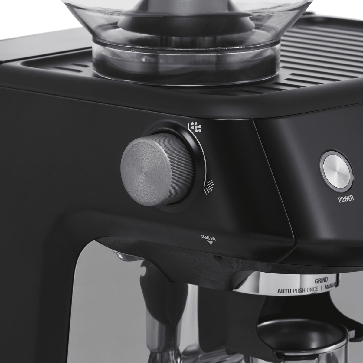 Sage The Barista Pro™ SES878BTR Espresso Coffee Machine with Integrated Burr Grinder - Black Truffle