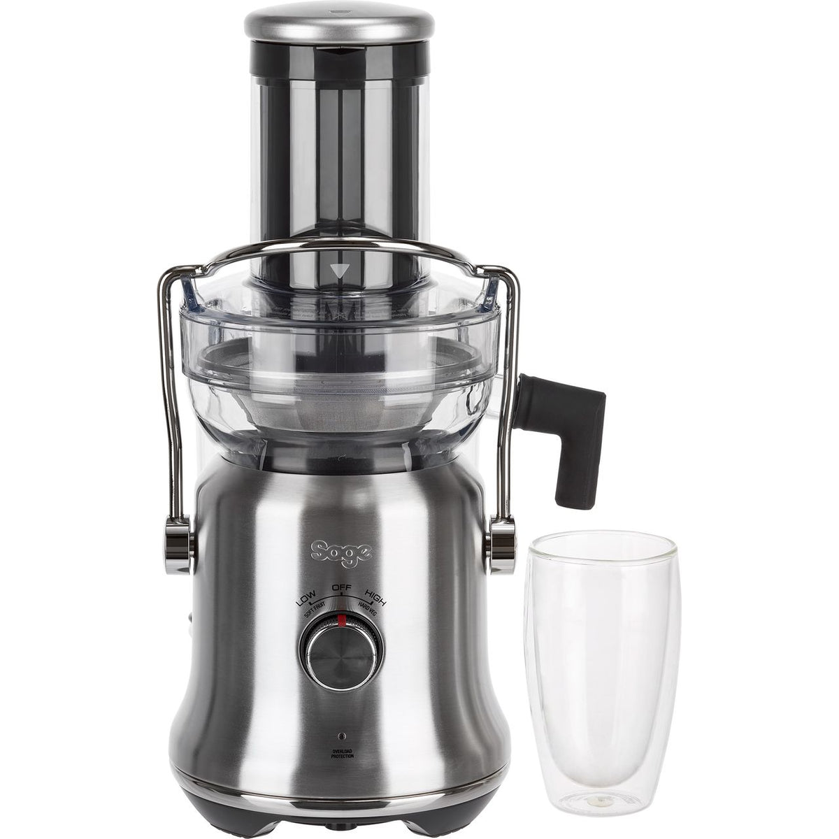 Sage Nutri Juicer® Cold Plus SJE530BSS Juicer - Brushed Stainless Steel