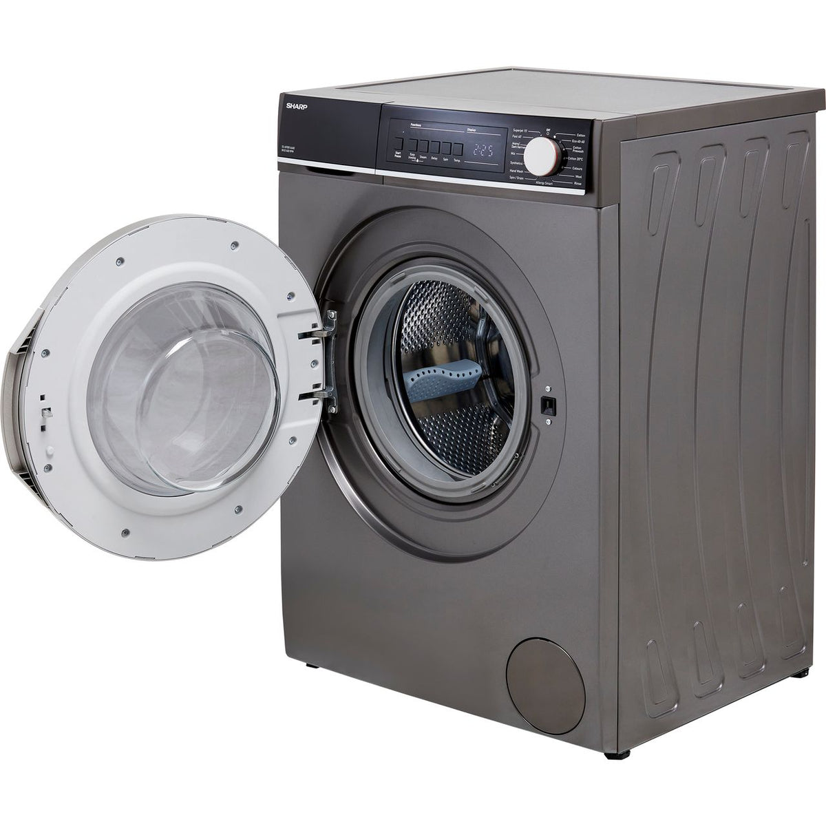 Sharp ES-NFB814AAB 8kg Washing Machine With 1400 Rpm - Graphite - B Ra ...