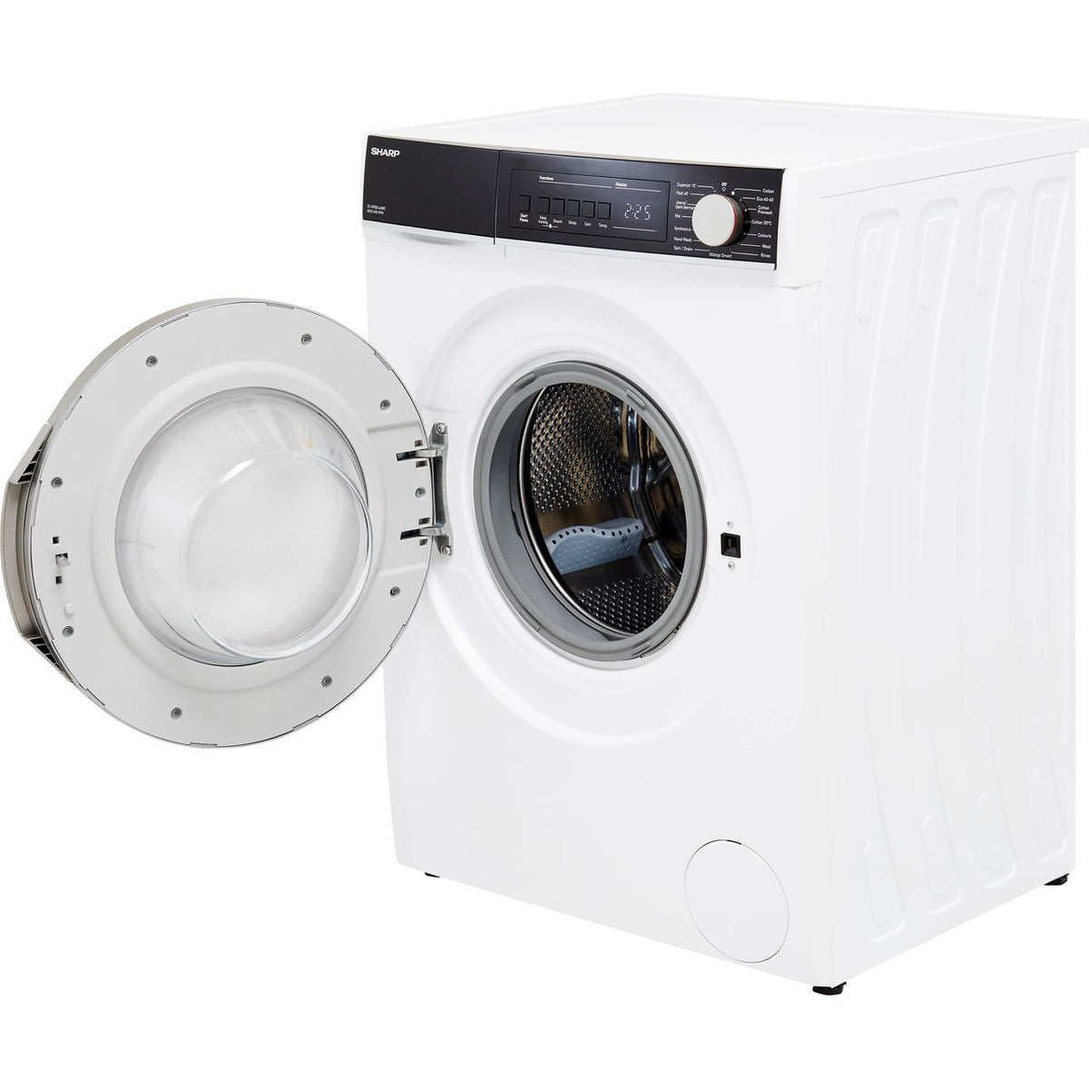 Sharp ES-NFB814AWB 8kg Washing Machine with 1400 rpm - White - B Rated