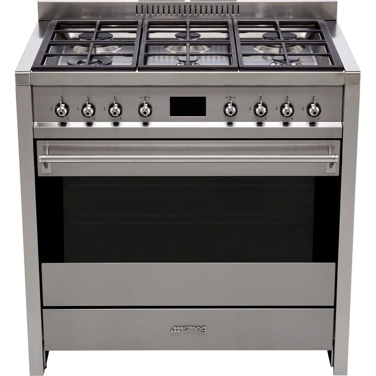 Smeg Opera A1-9 90cm Dual Fuel Range Cooker - Stainless Steel - A+ Rated