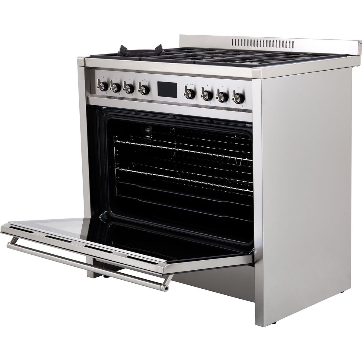 Smeg Opera A1-9 90cm Dual Fuel Range Cooker - Stainless Steel - A+ Rated