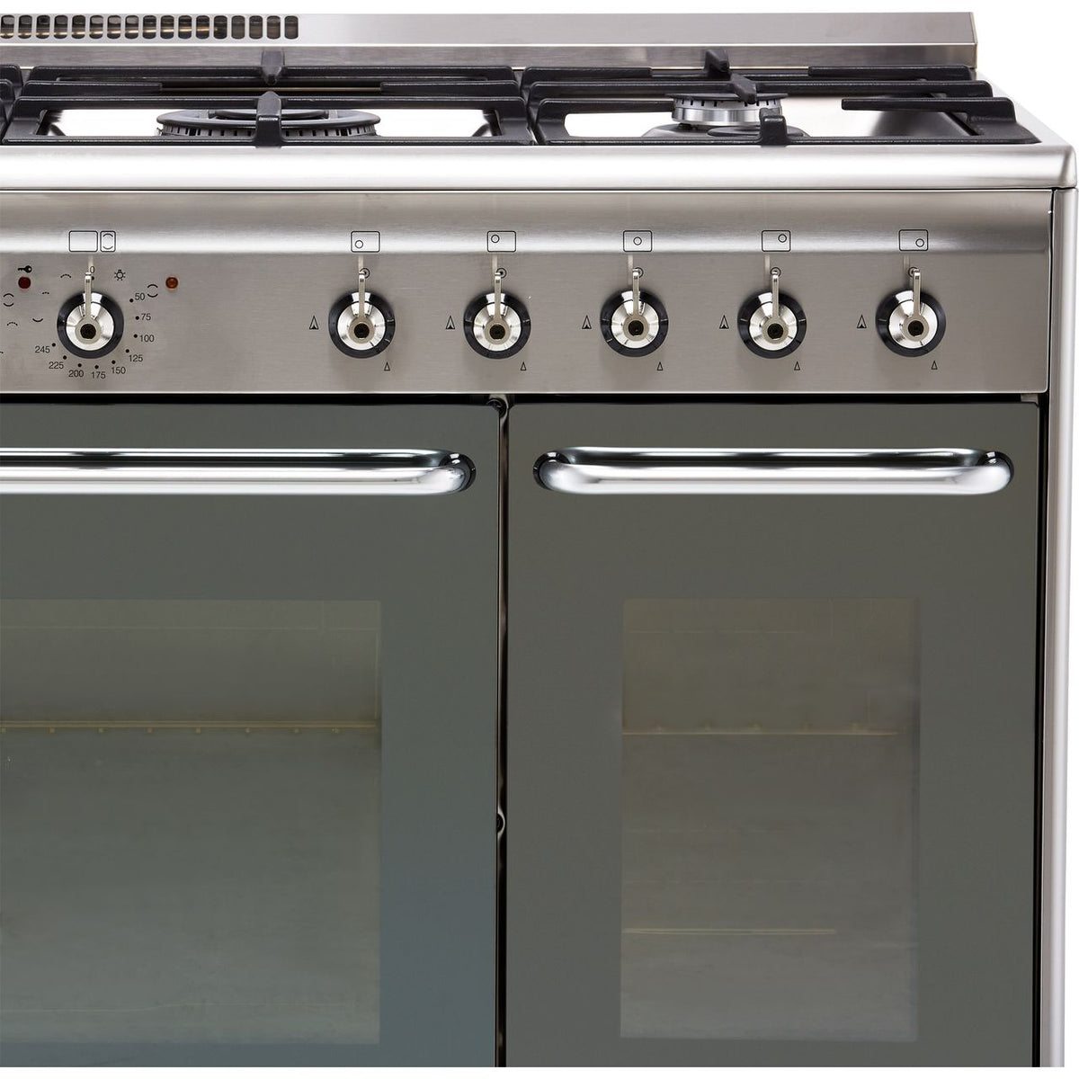 Smeg CG92PX9 90cm Dual Fuel Range Cooker - Stainless Steel - A-A Rated