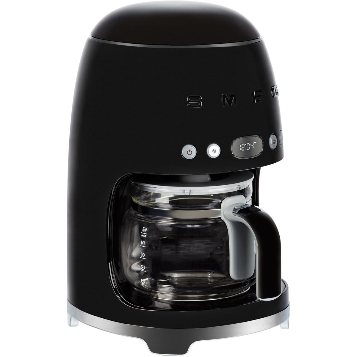 Smeg 50's Retro DCF02BLUK Filter Coffee Machine with Timer - Black