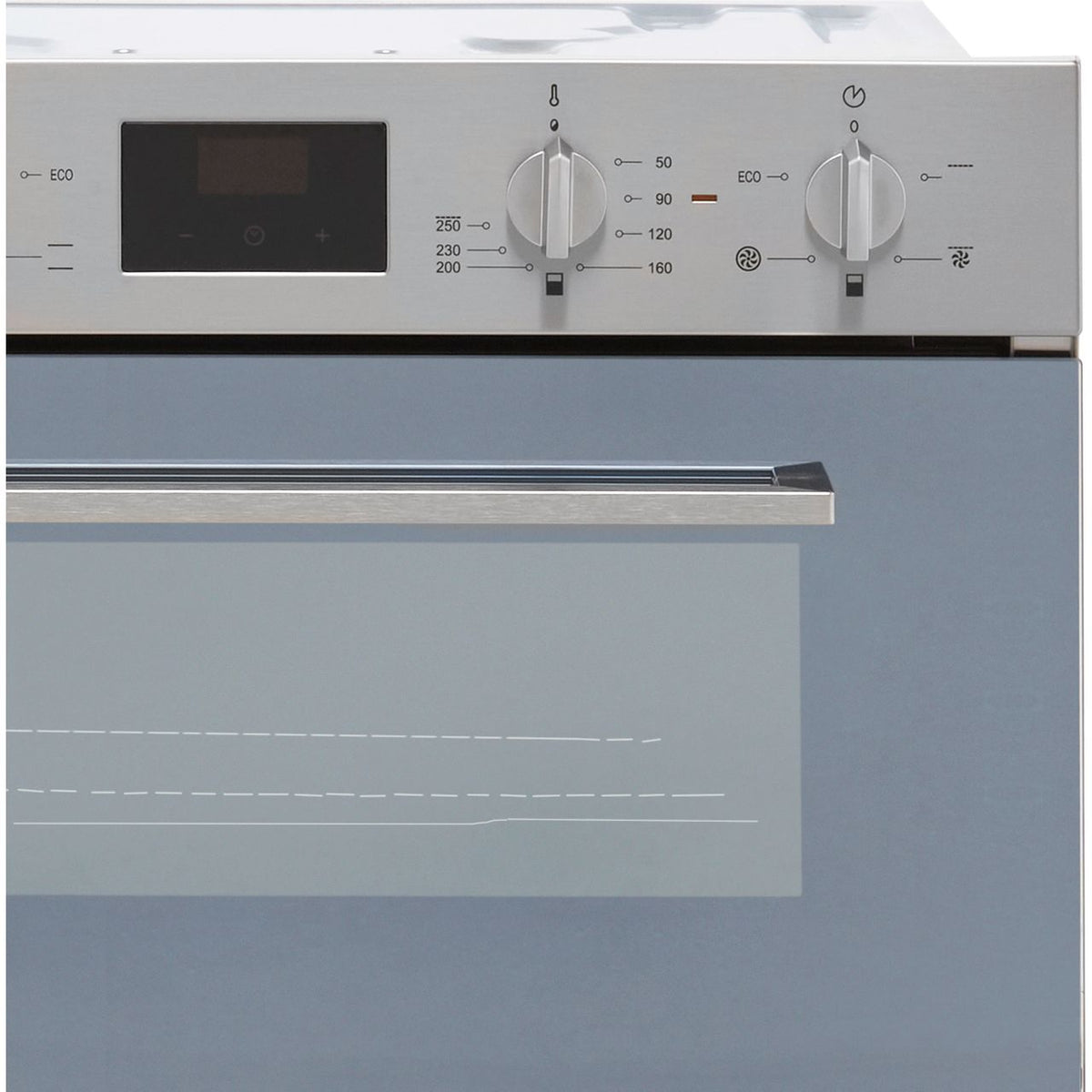 Smeg Cucina DOSF400S Built In Electric Double Oven - Stainless Steel - A-B Rated