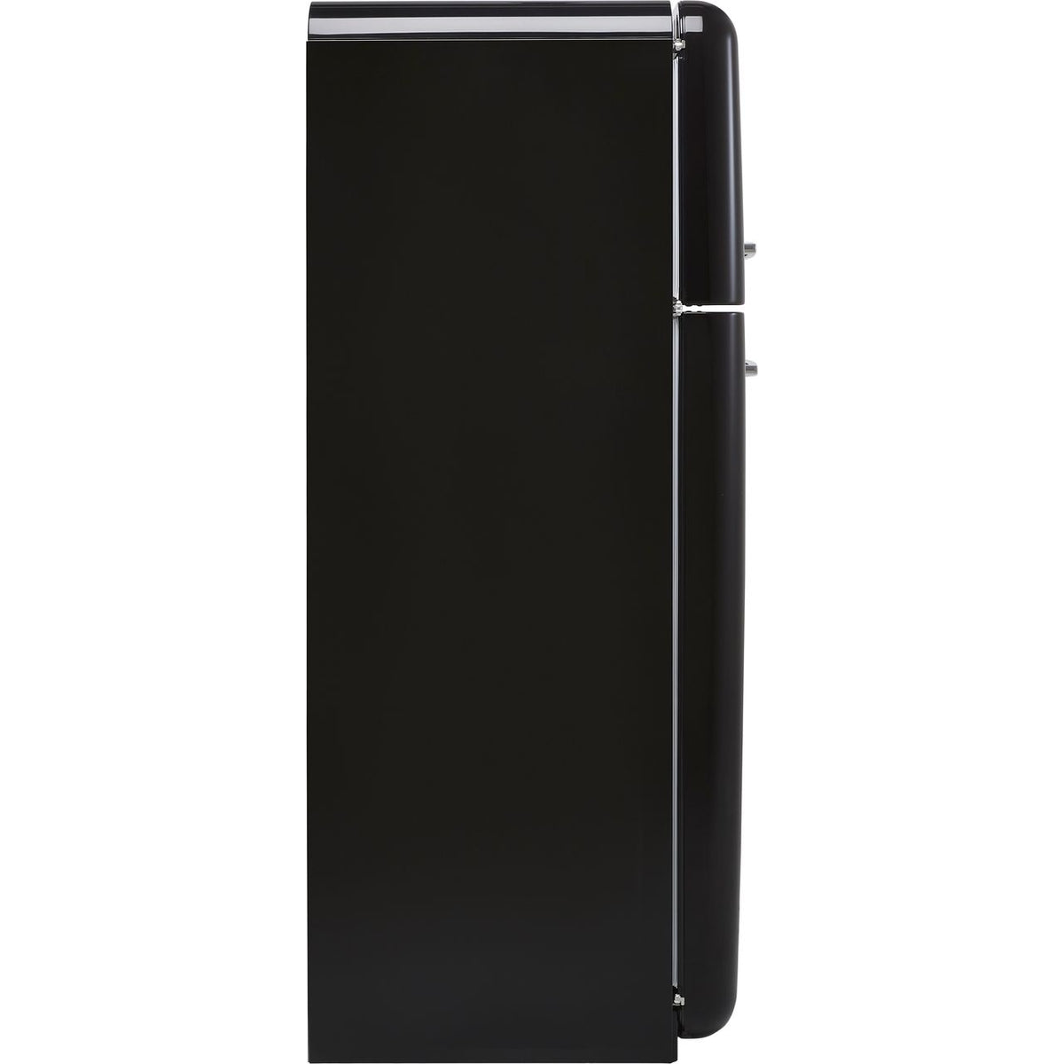 Smeg Left Hand Hinge FAB30LBL5UK 80-20 Fridge Freezer - Black - D Rated