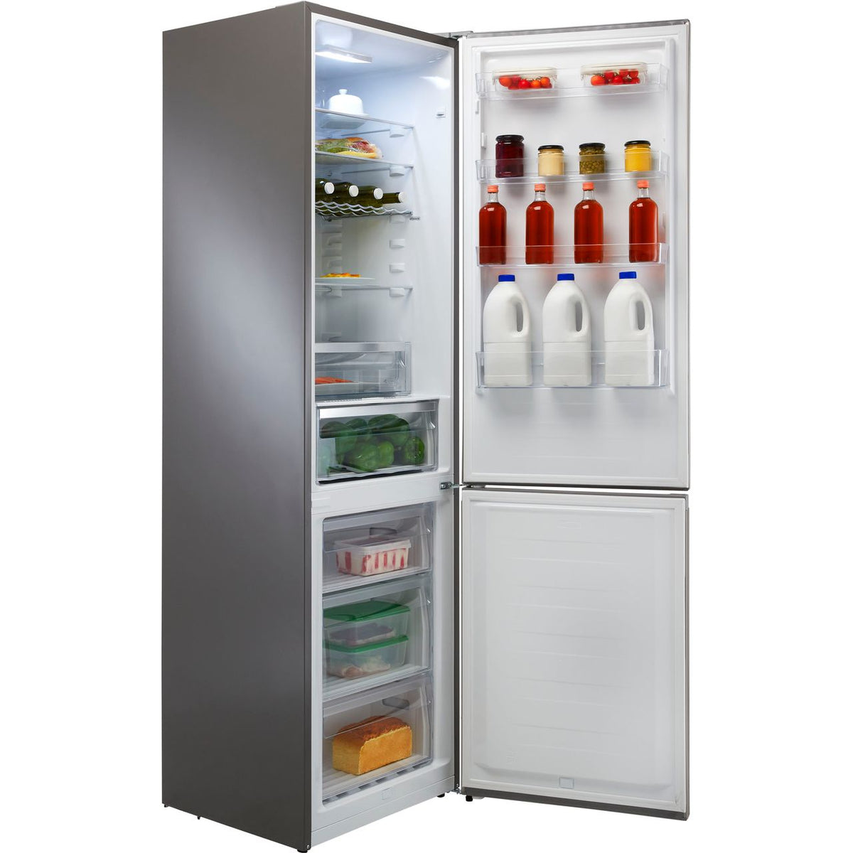 Smeg FC20XDNEUK 70-30 Frost Free Fridge Freezer - Stainless Steel Effect - E Rated