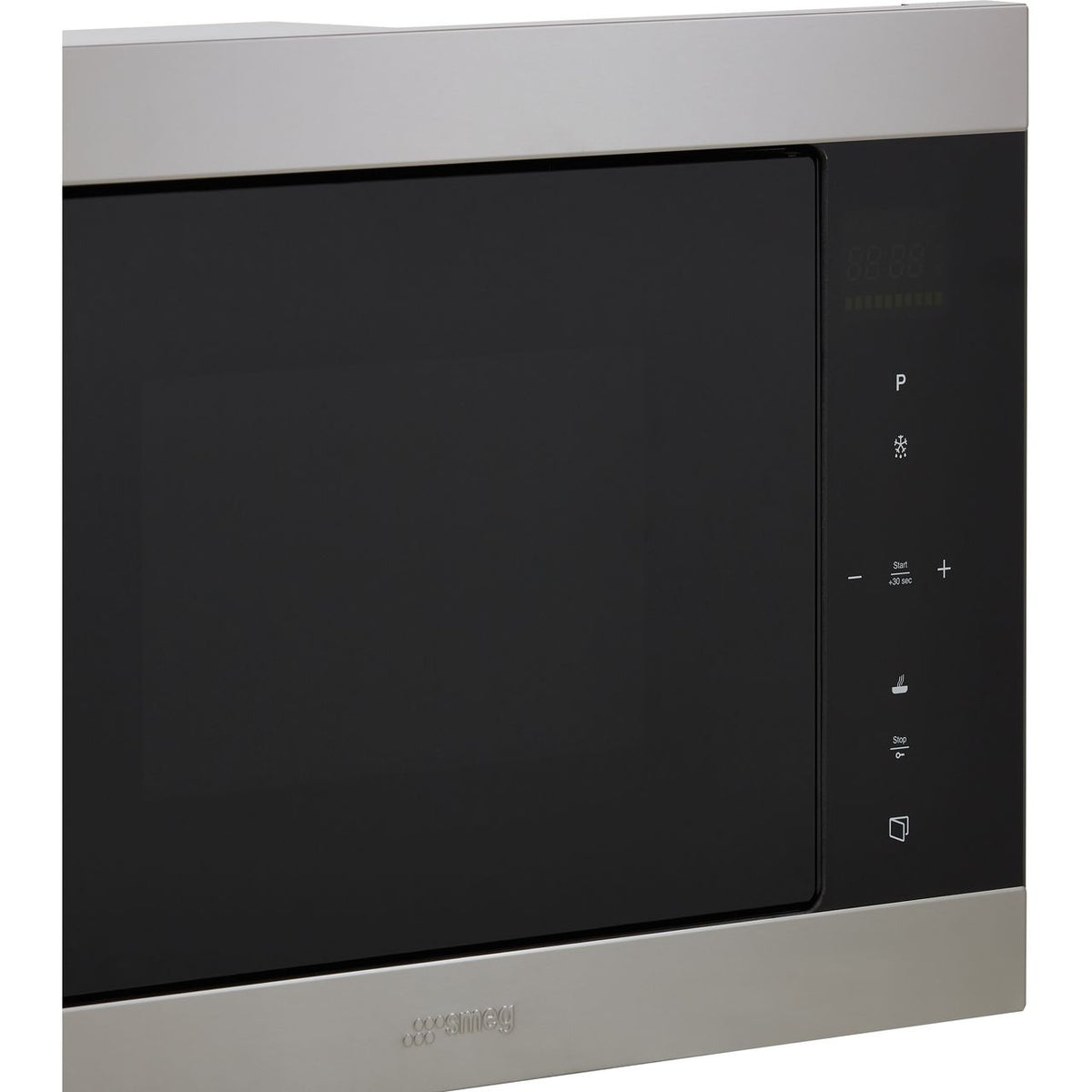 Smeg Classic FMI325X Built In Microwave With Grill - Stainless Steel