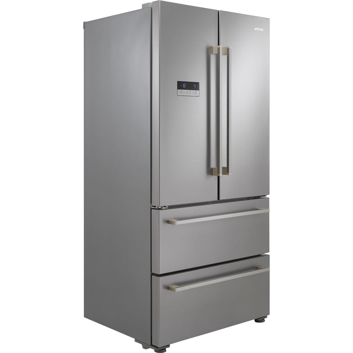 Smeg FQ55FXDF Frost Free American Fridge Freezer - Stainless Steel - F Rated