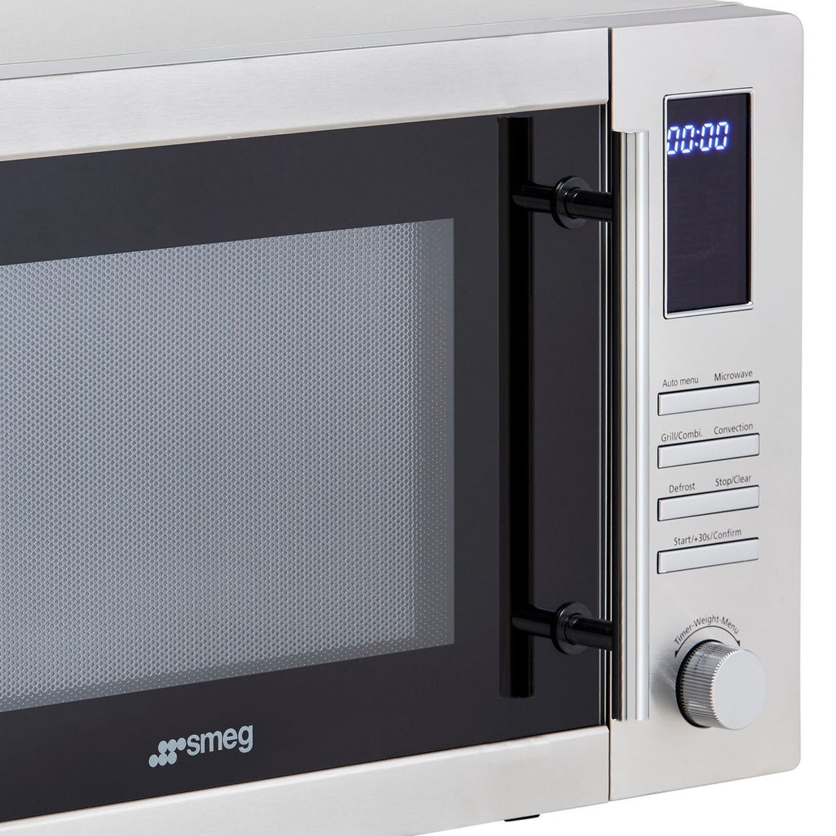 Smeg MOE34CXIUK 34 Litre Combination Microwave Oven - Stainless Steel