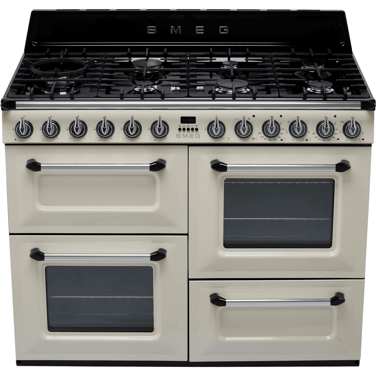 Smeg Victoria TR4110P1 110cm Dual Fuel Range Cooker - Cream - A-A Rated