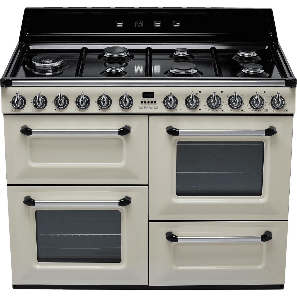 Smeg Victoria TR4110P1 110cm Dual Fuel Range Cooker - Cream - A-A Rated